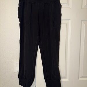 Athleta Black Track Jogger Pants